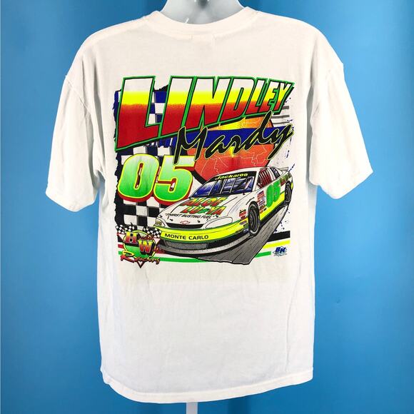 Rare Herschel Walker Racing Mardy Lindley tshirt 90s 1990s vintage - Picture 1 of 6